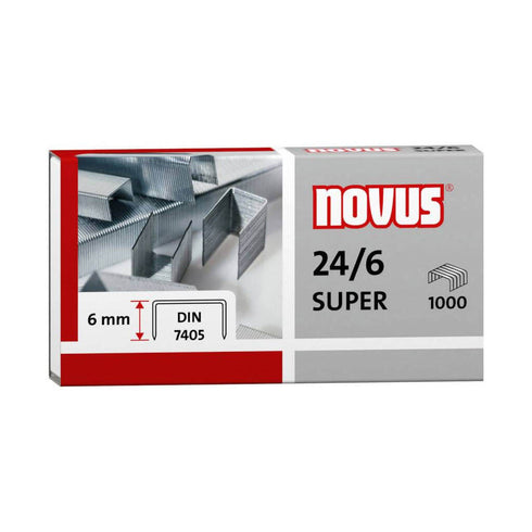 Sąsagėlės NOVUS No.24/6., 1000 vnt.